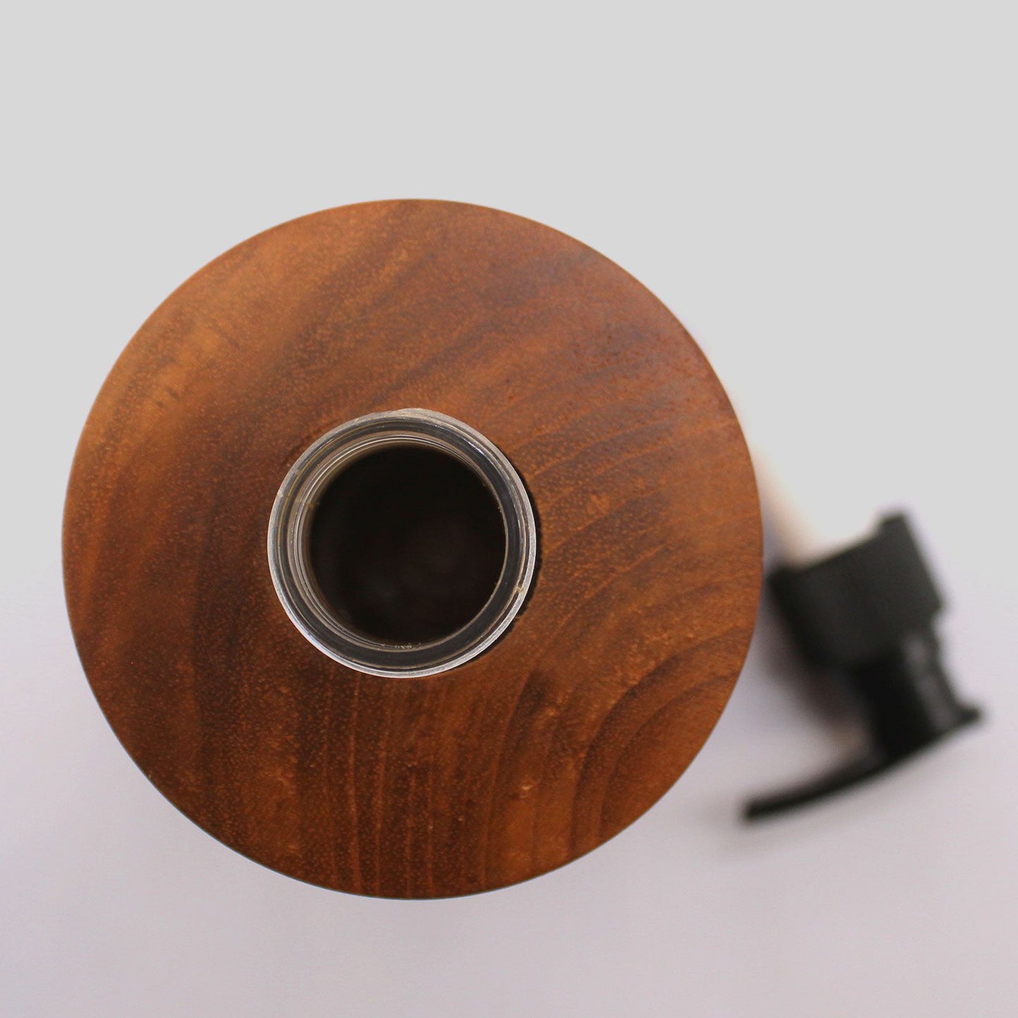Natural Teakwood Soap Dispencer - Taper