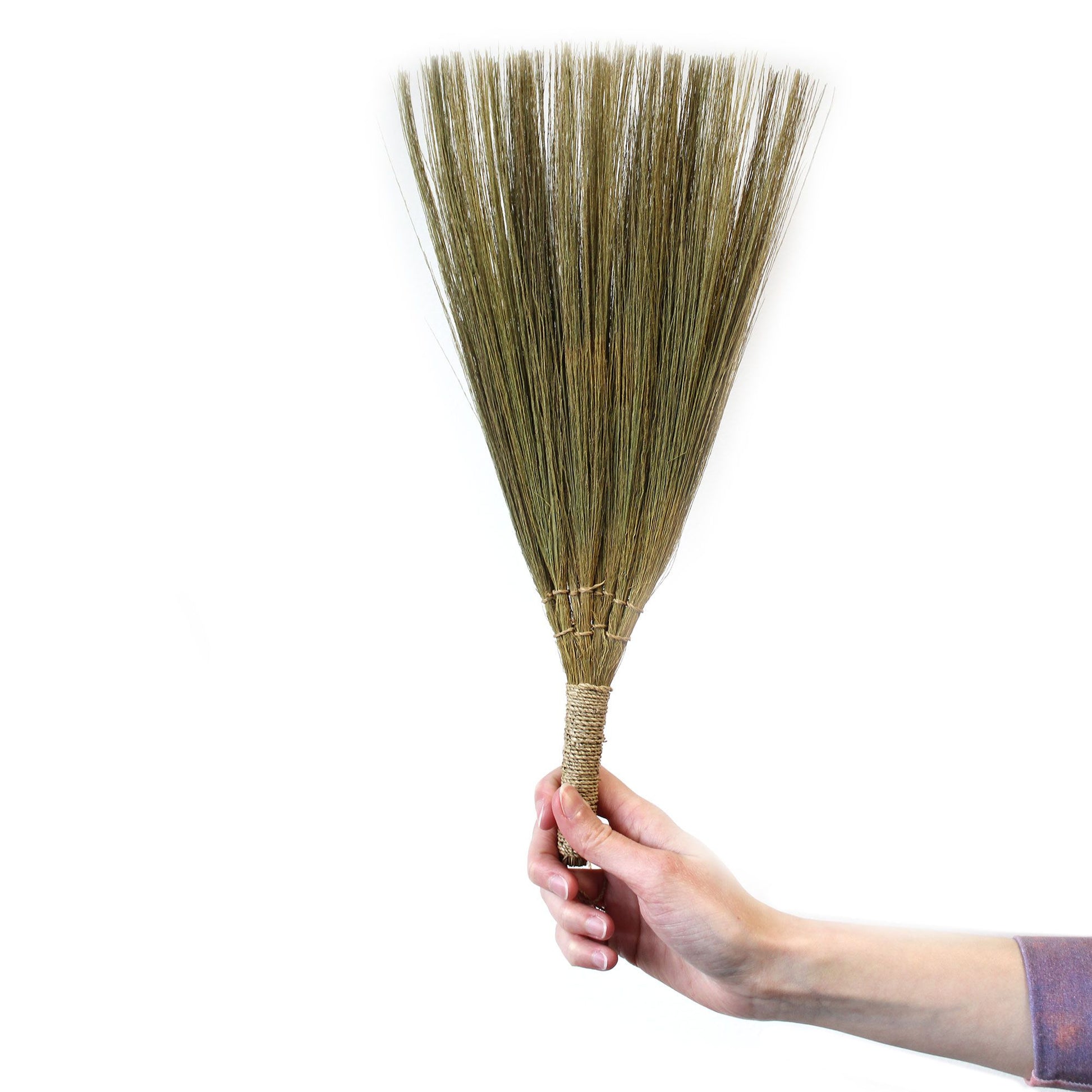 Set 4 - Pampas Fan Broom - Natural mixed sizes