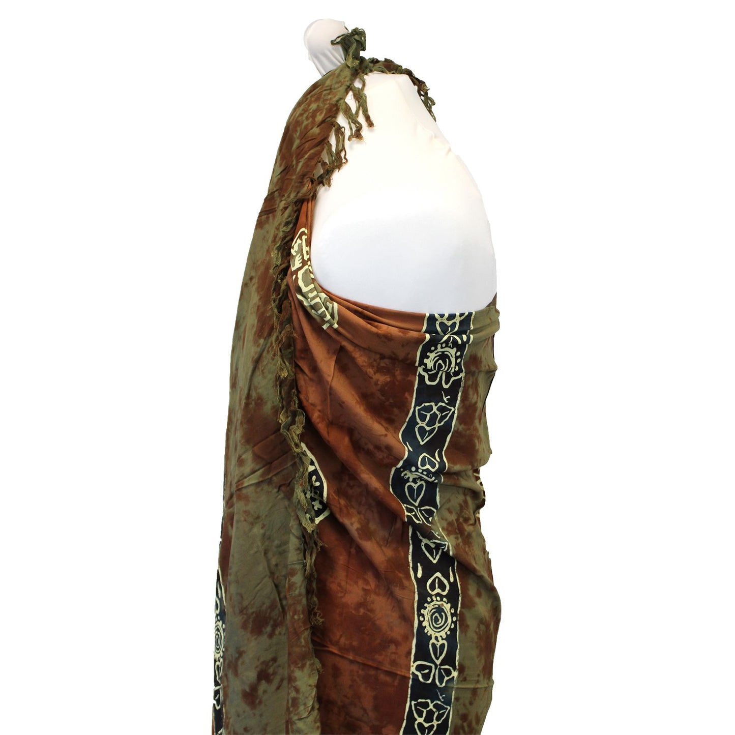 1x Bali Celtic Sarongs - Lucky Coins (4 Assorted Colours)