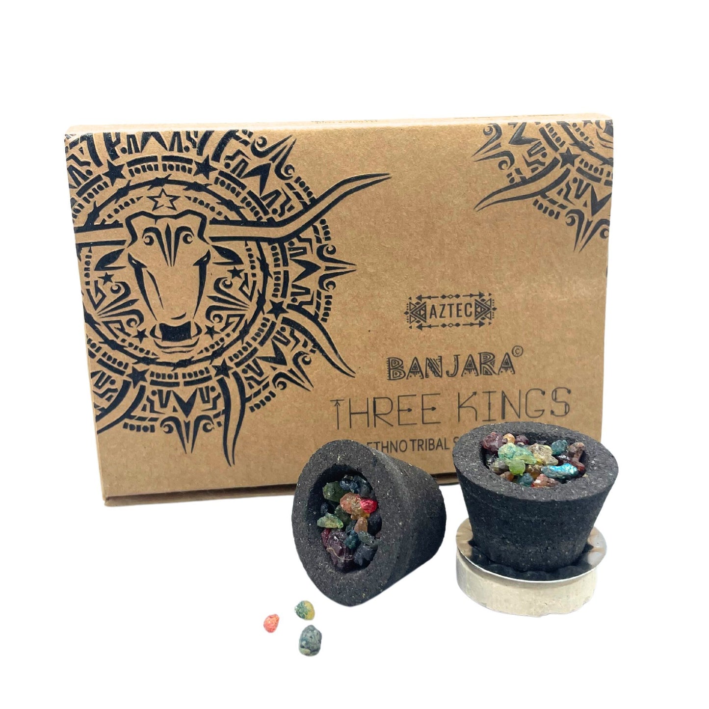 Banjara Resin Cups - 3 Kings