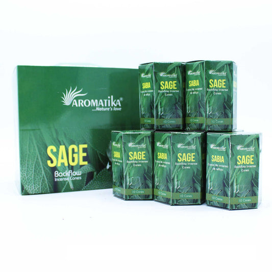 Masala Backflow Incense pack of 10 - Sage