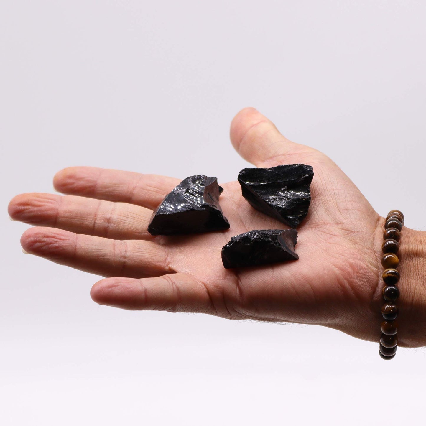 Raw Crystals (500gm) - Black Obsidian