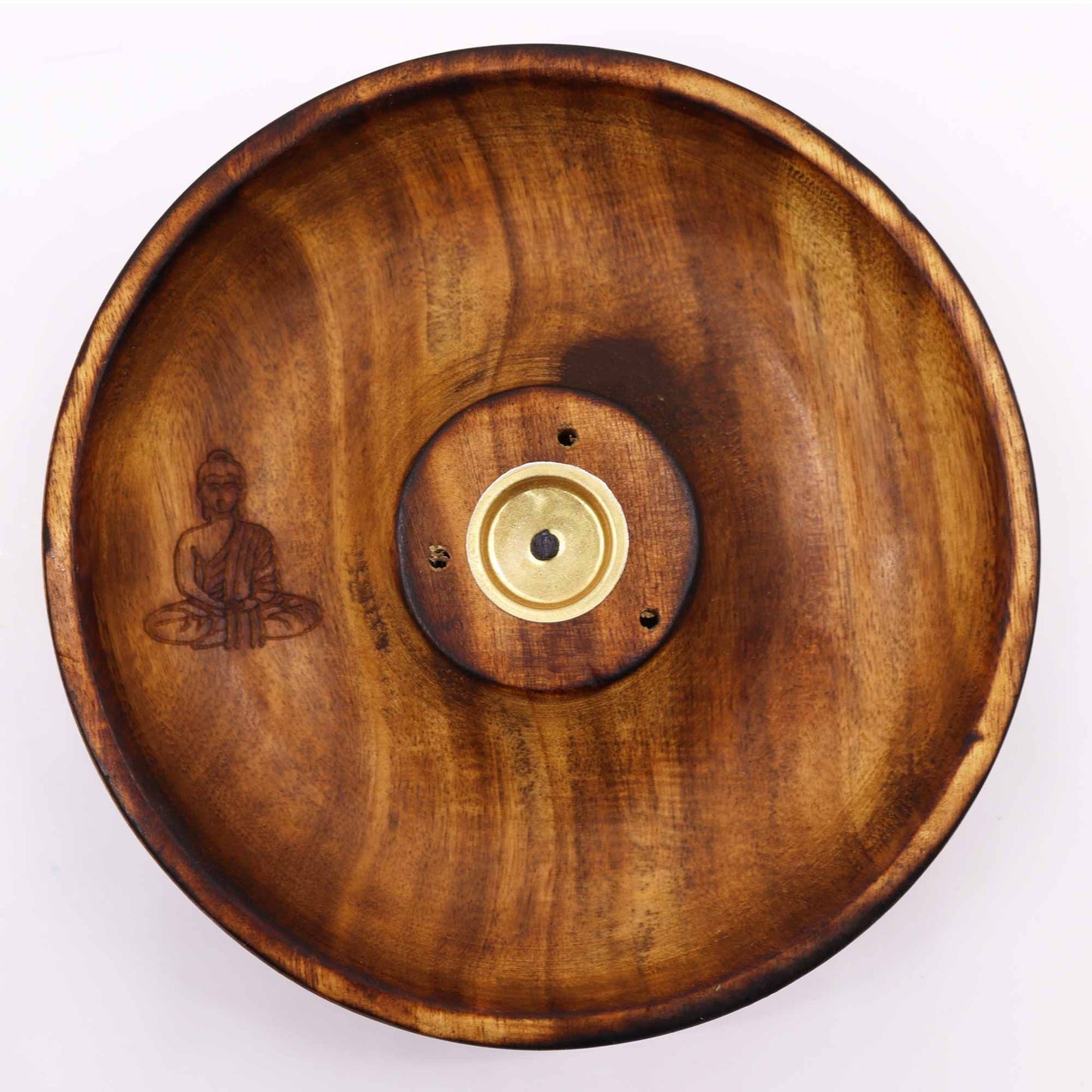 Incense Stick & Cone Burner Disc - Buddha
