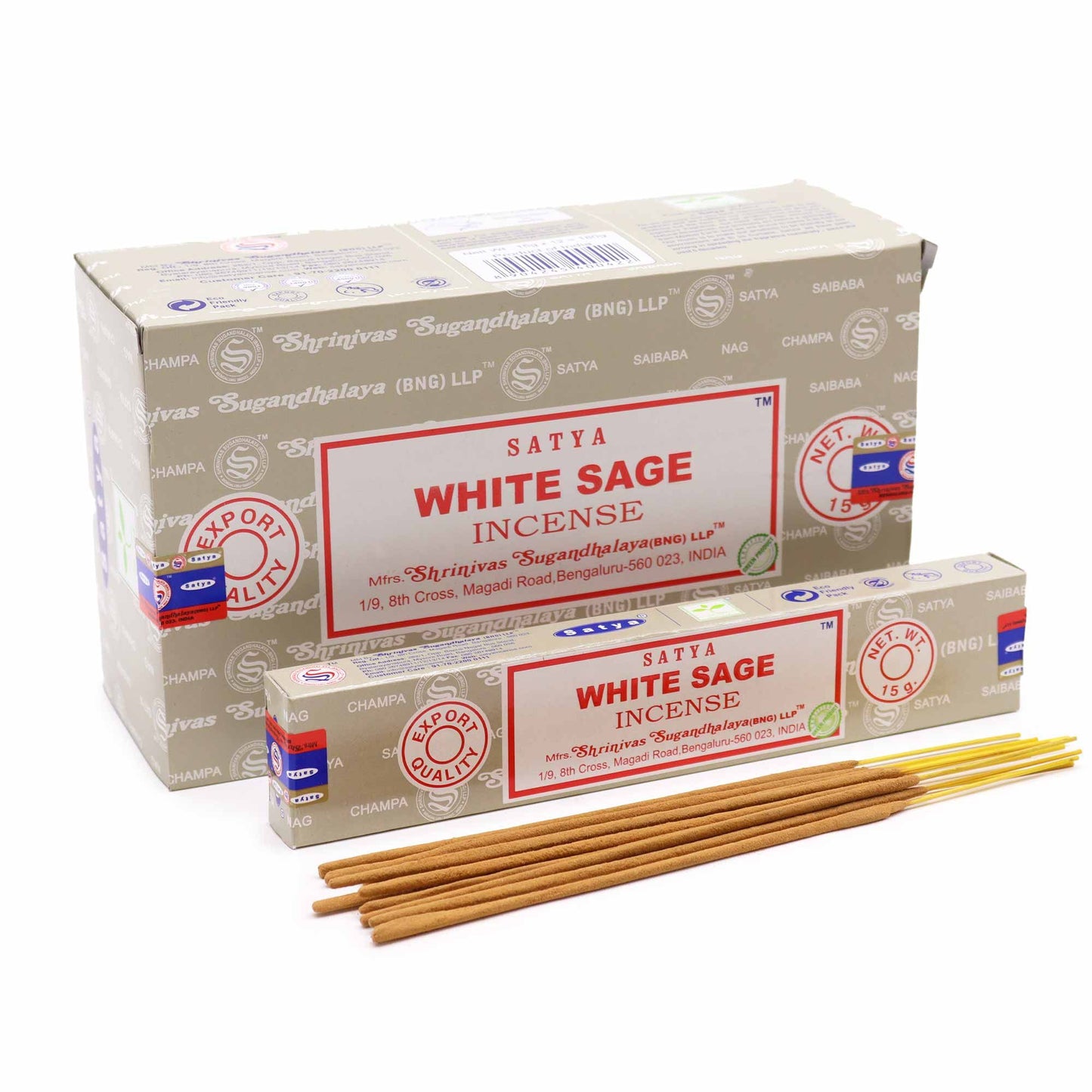 Satya Incense 15gm - White Sage