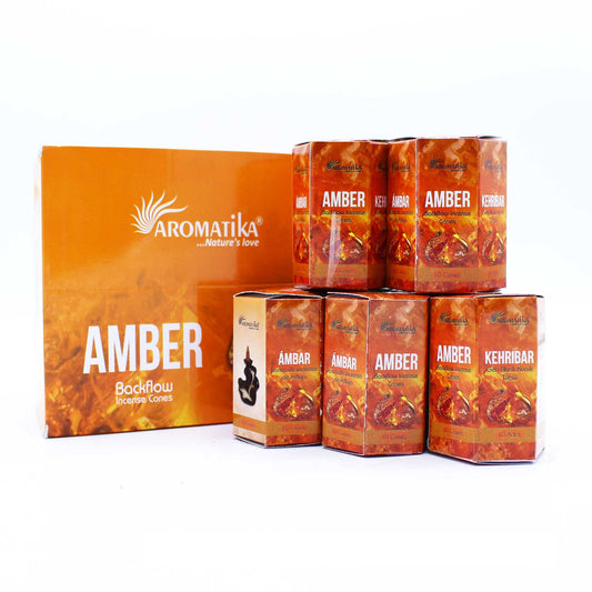 Masala Backflow Incense pack of 10 - Amber