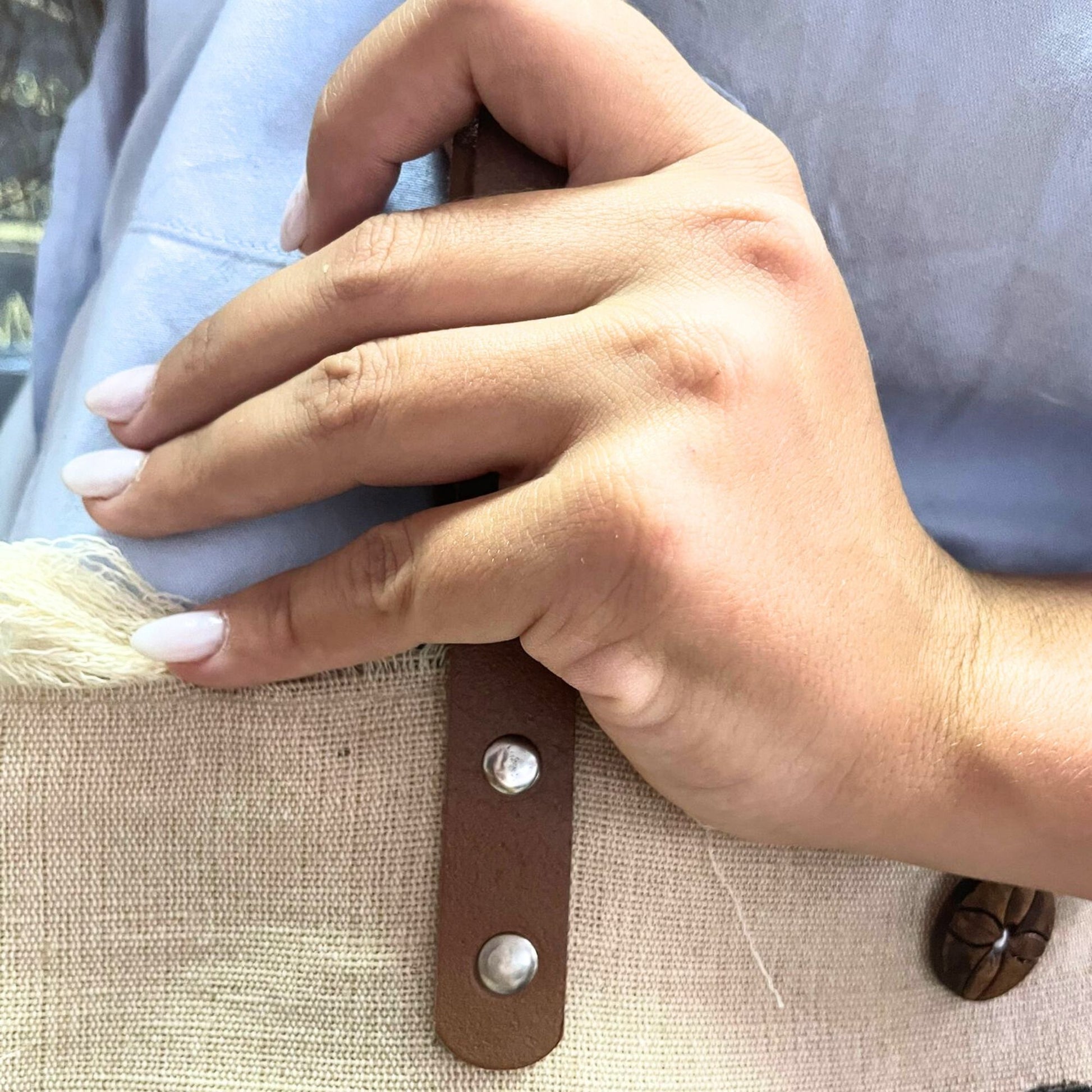 Natural Tote Bag Leather Handle - Inspiration