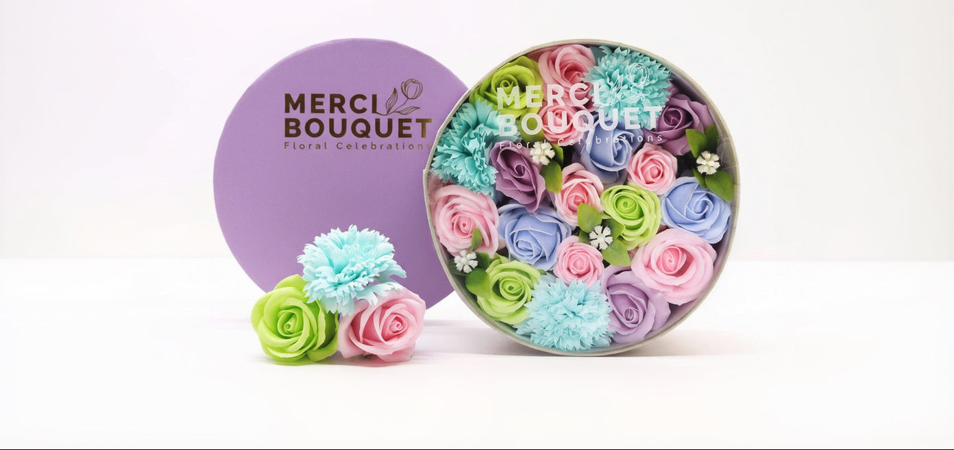 Round Box - Baby Blessings - Blues